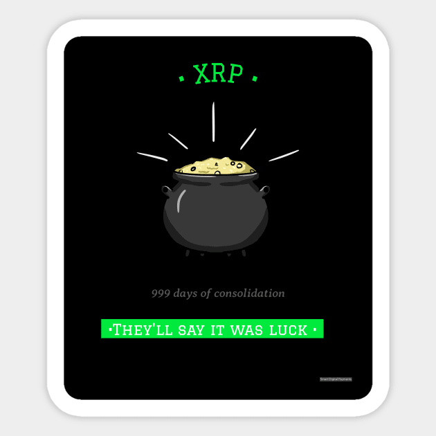 XRP pot of gold Sticker by Smart Digital Payments 